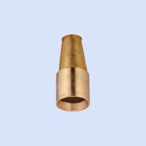Brass Foot Valve With Brass Jali   752-757